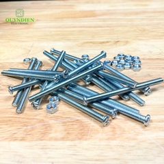 Ốc Vít M5x70mm Có Kèm Tán - Túi 100 Con