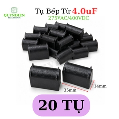 Tụ Bếp Từ 4uF - 400V Loại Đứng