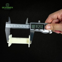 Lõi Nhựa Vuông Dài 64mm Quấn Cuộn Cảm Phân Tần Loa - Màu Trắng Sữa