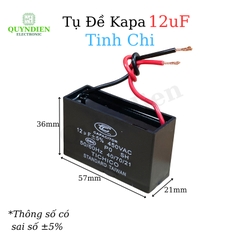 Tụ Đề Kapa 12uF ±5% 450VAC Tinh Chi