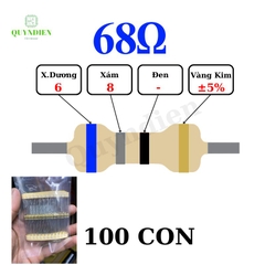 Điện trở Đài Loan 1/4W - 68R