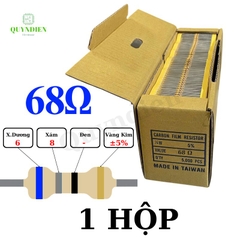 Điện trở Đài Loan 1/4W - 68R