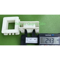 Khuôn nhựa quấn biến áp Fe silic 20x25mm
