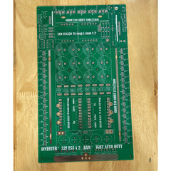 PCB bo mạch kích đ iện 32 fet nhỏ 2 biến áp E5520 đảo pha băm IGBT Auto Duty (Kèm dao động)