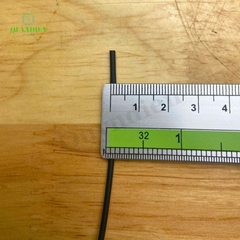 Gen co nhiệt size 1mm màu đen