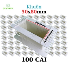Khuôn nhựa quấn biến áp Fe silic 50x80mm