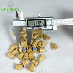 Núm Nhựa Volumn Màu Xanh Thân Vàng