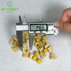 Núm Nhựa Volumn - Màu Vàng - Thân Vàng