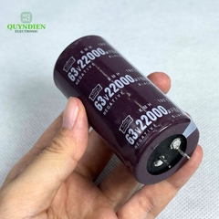 Tụ Lọc Nguồn 22000uF 63V Nâu