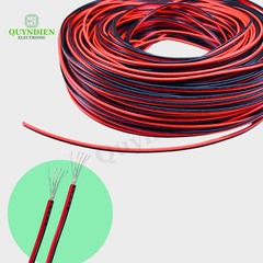 Dây Tín Hiệu Đôi AV 24AWG Đỏ Đen – Chống Nhiễu, Bền Bỉ, Chuẩn RoHS