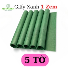 Giấy Xanh Cách Điện Dày 0.1mm