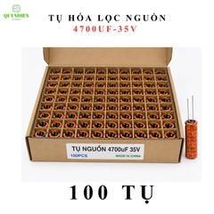 Tụ Hóa Lọc Nguồn 4700uF/35V Màu CAM