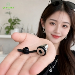Jack Nguồn DC Cái 5.5x2.1mm Kim Loại Có Nắp Đậy Chống Nước