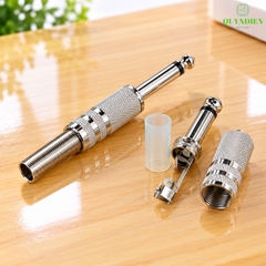 Jack 6.3mm Đực Mono Xi Thường