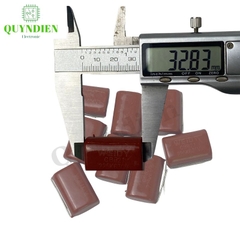 Tụ Kẹo Nâu Đỏ CBB21 225K - 650V