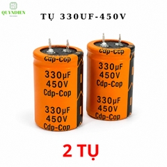 Tụ Hóa Lọc Nguồn 330uf 450VDC CapTop