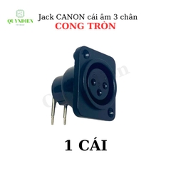 Jack Canon Cái Âm 3 Chân XRL ổ cắm jack canon Kết nối microphone mixer loa