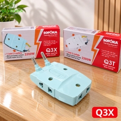 Ổ Cắm Gấp Gọn Chia 5 Cửa Thông Minh SOPOKA