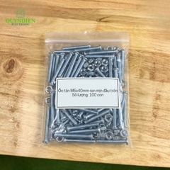Ốc Vít M5x40mm Có Kèm Tán