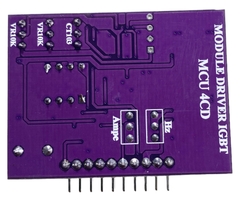 Mạch băm xung bo lái IGBT tích hợp 2 in 1 UC3842 + PIC 4 chế độ