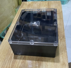 Hộp Nhựa ABS WANCHI 320x240x110mm Màu Đen Nắp Trong