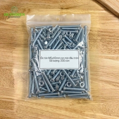 Ốc Vít M5x40mm Có Kèm Tán
