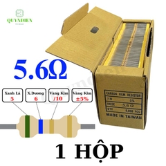 Điện trở Đài Loan 1/4W - 5.6R