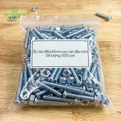 Ốc Vít M5x40mm Có Kèm Tán
