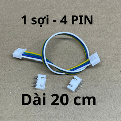 Dây bus dài 20cm 2pin-6pin cáp kết nối điện XH2.54mm giá 1 sợi