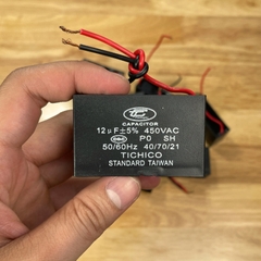 Tụ Đề Kapa 12uF ±5% 450VAC Tinh Chi