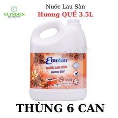 Nước lau sàn Emolan hương QUẾ - 3.5L