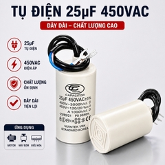 Tụ Đề Máy Bơm Tinh Chi 25uF 450V