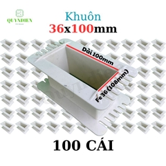 Khuôn nhựa quấn biến áp Fe silic 36x100mm