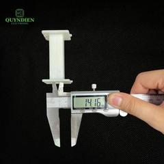 Lõi Nhựa Vuông Dài 60mm Quấn Cuộn Cảm Phân Tần Loa - Màu Trắng Sữa