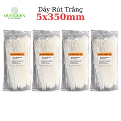 Dây Rút Nhựa Nhiều Kích Cỡ Màu Trắng Đen - Giá Bán 1Kg