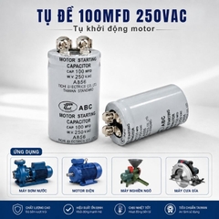 Tụ Đề Khởi Động Tinh Chi 100uF 250VAC