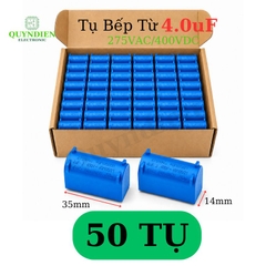 Tụ Bếp Từ 4uF - 400V Loại Đứng