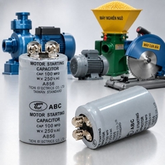 Tụ Đề Khởi Động Tinh Chi 100uF 250VAC