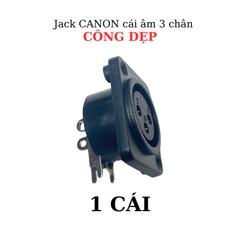 Jack Canon Cái Âm 3 Chân XRL Kết nối microphone mixer cục đẩy vang số lọc xì