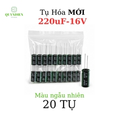 Tụ hóa 220uf - 16V