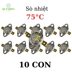 Rơ le nhiệt sò nhiệt 75℃