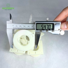 Lõi Nhựa Vuông Tròn 55 Quấn Cuộn Cảm Phân Tần Loa - Màu Trắng Sữa
