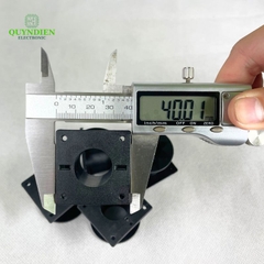 Lõi Khuôn Nhựa Vuông Tròn 40mm Màu Đen