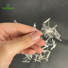 Đèn LED RGB Xanh Dương 3mm 2 Chân Mini Siêu Sáng - 10 Bóng