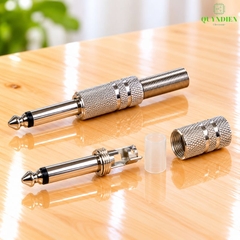 Jack 6.3mm Đực Mono Xi Thường