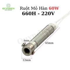 Ruột Mỏ Hàn 60W Bọc Nhựa 660H-220V