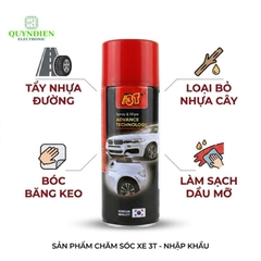 Tẩy Nhựa Đường, Băng Keo 3T - Thùng 24 Chai
