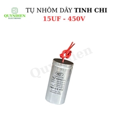 Tụ Nhôm Dây 15uF - 450V