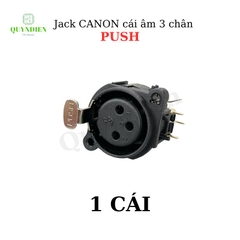 Jack Canon Cái Âm 3 Chân XRL Kết nối microphone mixer loa