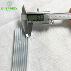 Nhôm Tản Nhiệt 8 Cánh Nhỏ Dài 1 mét 1000x43x17mm